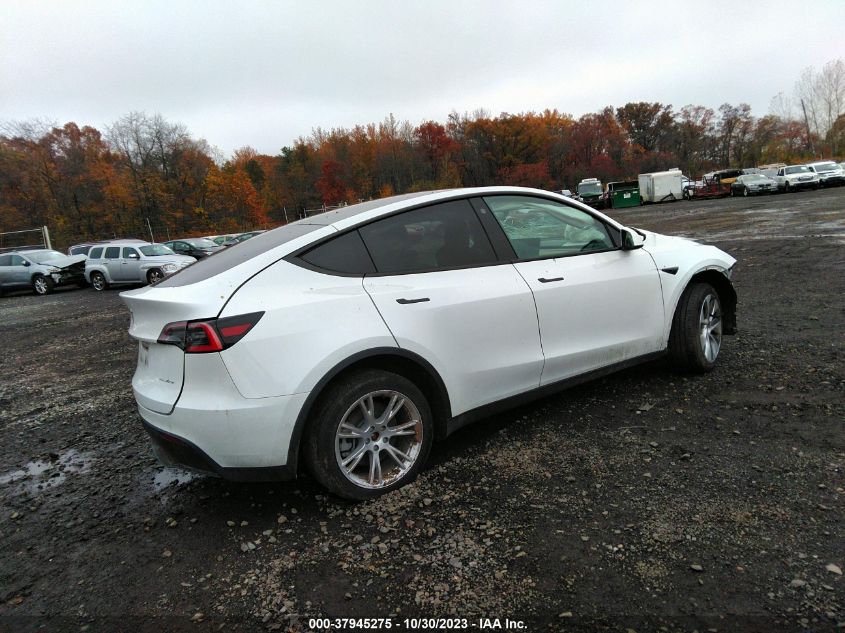 2021 TESLA MODEL Y LONG RANGE - 5YJYGDEE7MF114255