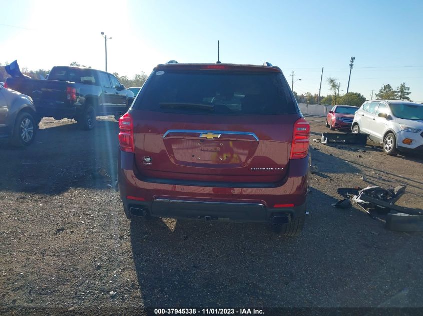 2016 CHEVROLET EQUINOX LTZ - 2GNFLGE36G6325984