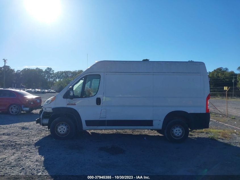 2019 RAM PROMASTER 1500 136" WB 3C6TRVBG9KE538868