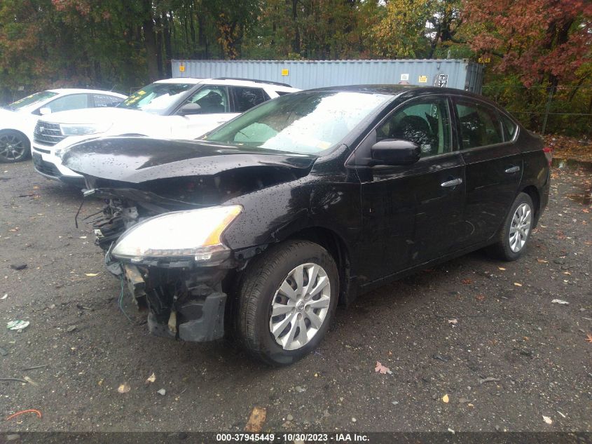 2015 NISSAN SENTRA S - 3N1AB7AP5FY250631