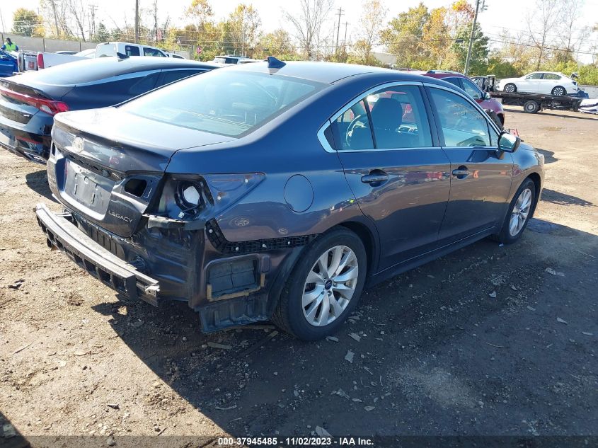 2016 SUBARU LEGACY 2.5I PREMIUM - 4S3BNBC63G3037090