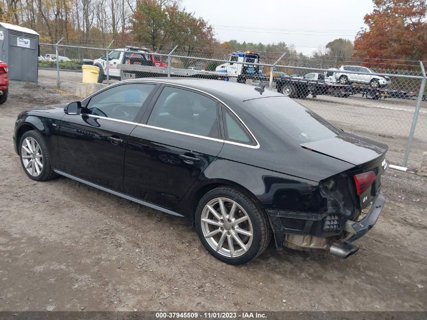 2015 AUDI A4 PREMIUM - WAUBFAFL9FN011571