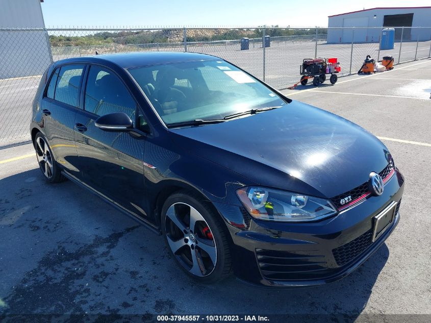2015 VOLKSWAGEN GOLF GTI S - 3VW5T7AUXFM033985