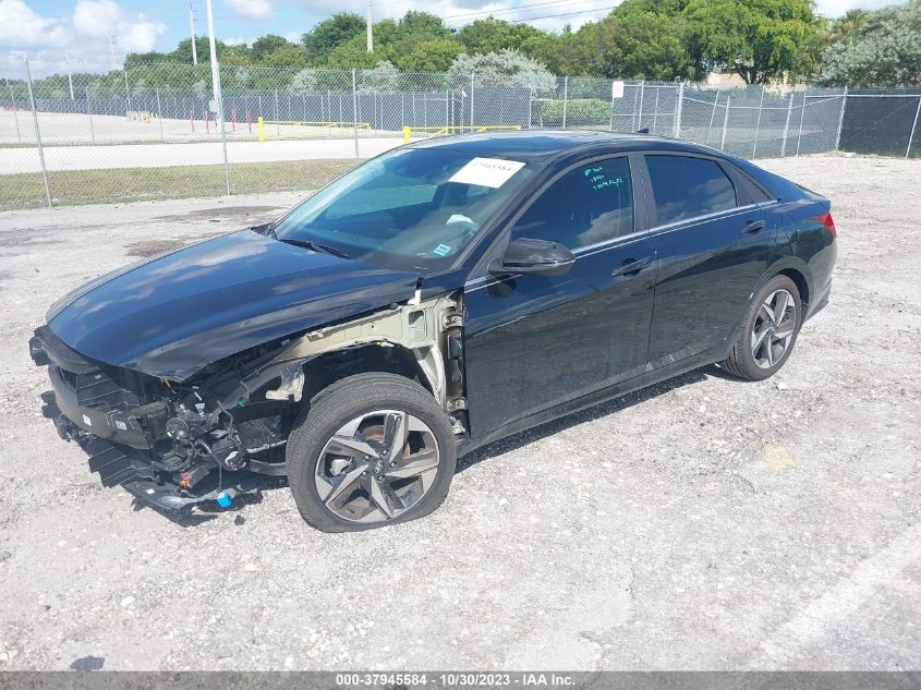 2023 HYUNDAI ELANTRA LIMITED - KMHLP4AG2PU458861
