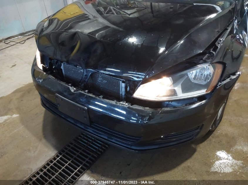 2016 VOLKSWAGEN GOLF TSI S W/SUNROOF - 3VW217AU0GM057755