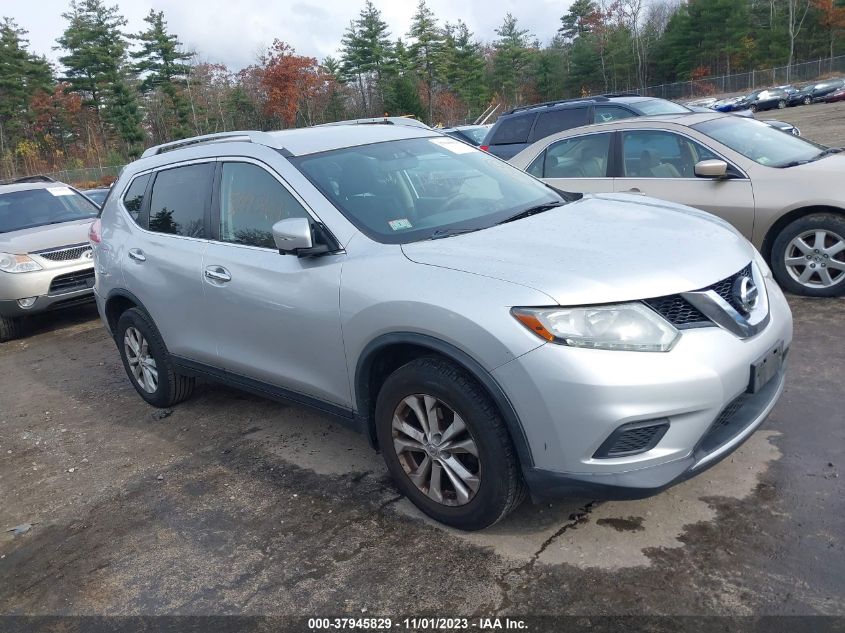 2015 NISSAN ROGUE S/SL/SV - KNMAT2MV7FP503294