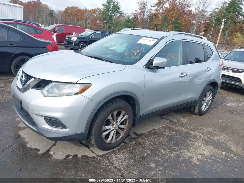 2015 NISSAN ROGUE S/SL/SV - KNMAT2MV7FP503294