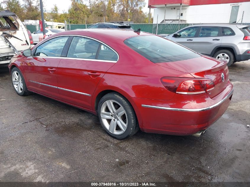 2013 VOLKSWAGEN CC SPORT - WVWAP7AN8DE558318