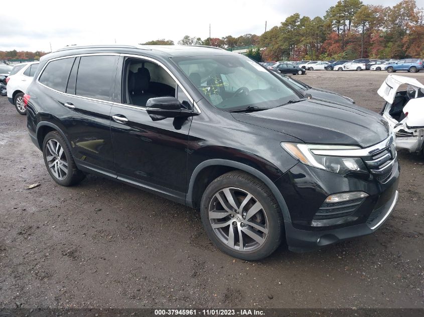 2016 HONDA PILOT TOURING - 5FNYF6H92GB028837