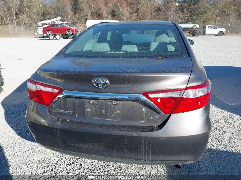 2015 TOYOTA CAMRY XLE/SE/LE/XSE - 4T4BF1FK1FR490912