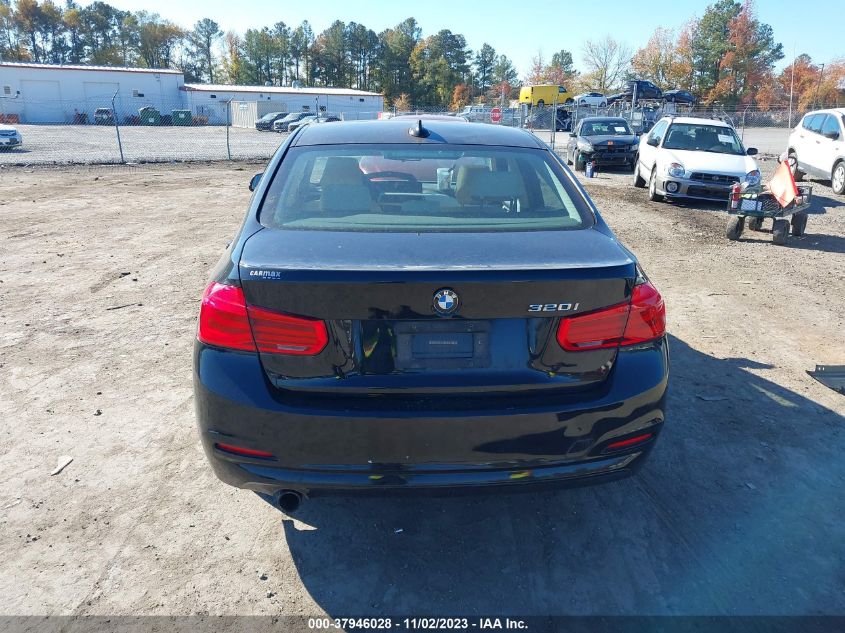 2017 BMW 320I WBA8E1G35HNT72522