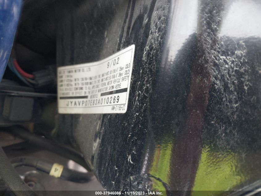 2003 YAMAHA XV1600 AT - JYAVP07E83A010269