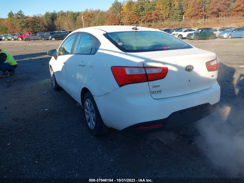 2013 KIA RIO LX - KNADM4A33D6112037