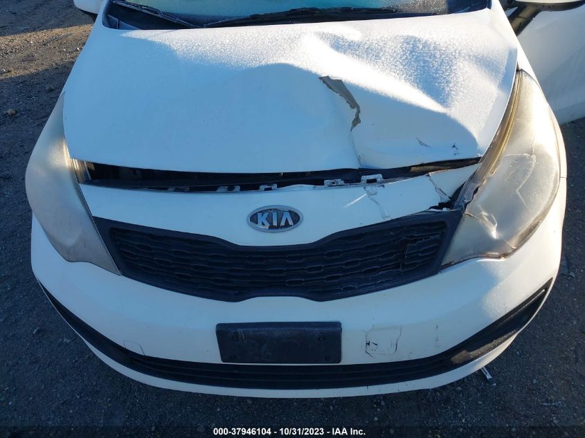 2013 KIA RIO LX - KNADM4A33D6112037