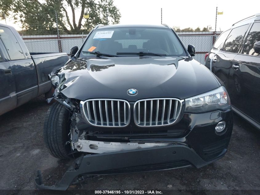 2017 BMW X3 XDRIVE28I - 5UXWX9C33H0W66490