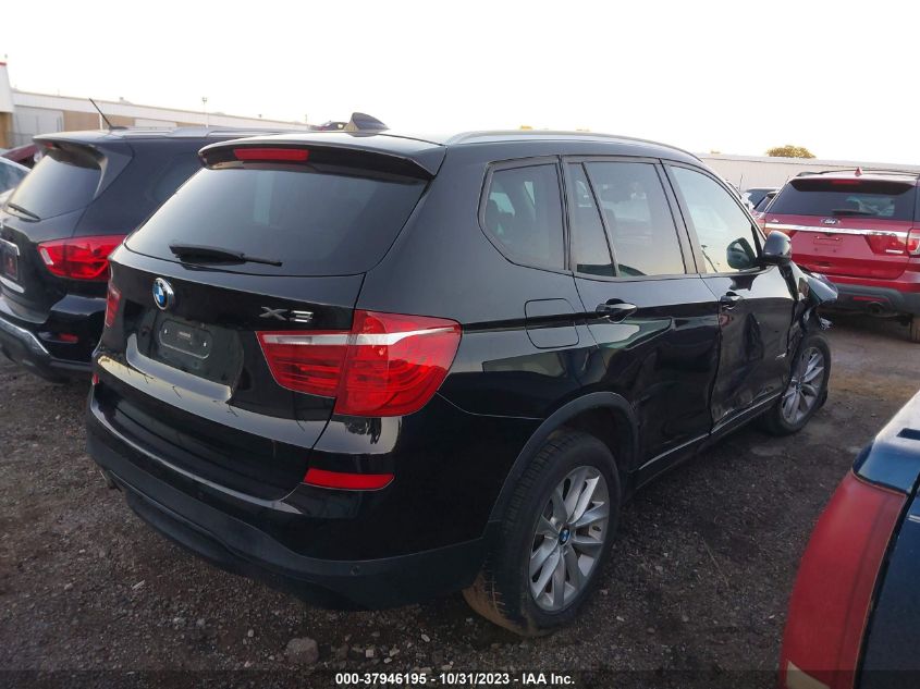 2017 BMW X3 XDRIVE28I - 5UXWX9C33H0W66490