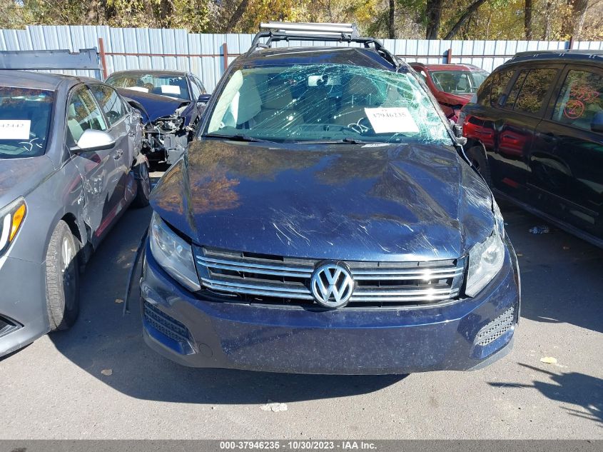 2015 VOLKSWAGEN TIGUAN SE - WVGBV7AX1FW608335