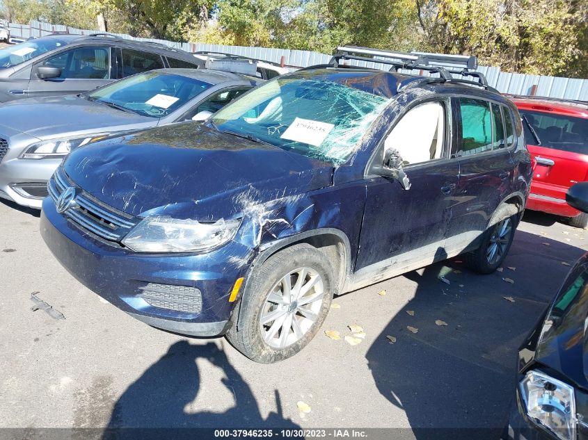 2015 VOLKSWAGEN TIGUAN SE - WVGBV7AX1FW608335