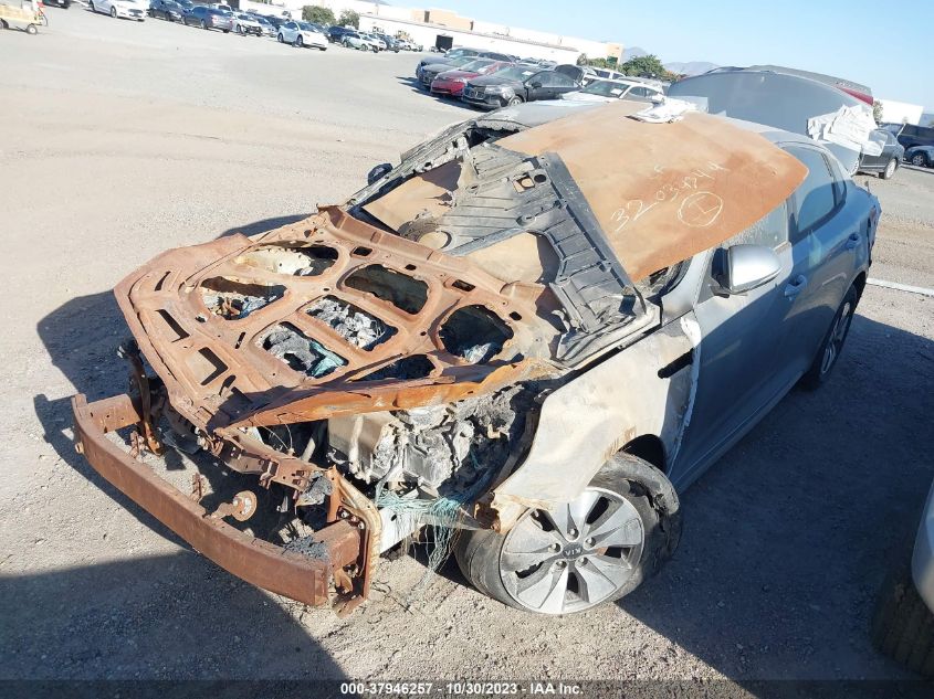 2017 KIA OPTIMA HYBRID BASE - KNAGT4LC0H5004872