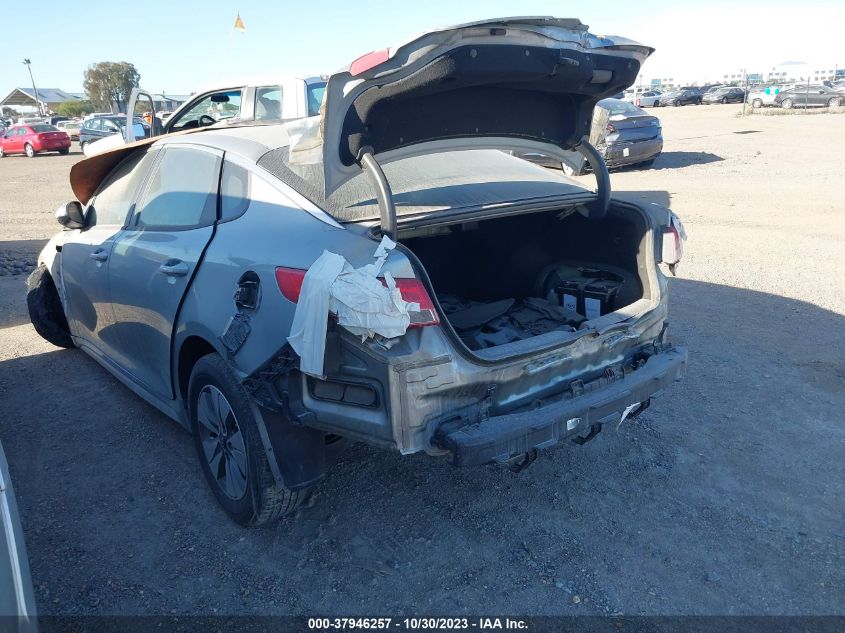 2017 KIA OPTIMA HYBRID BASE - KNAGT4LC0H5004872