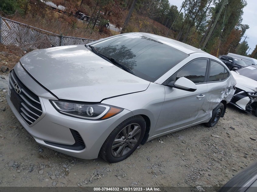 VIN 5NPD84LF6JH378569 2018 HYUNDAI ELANTRA SEL/VALUE/LIMITED