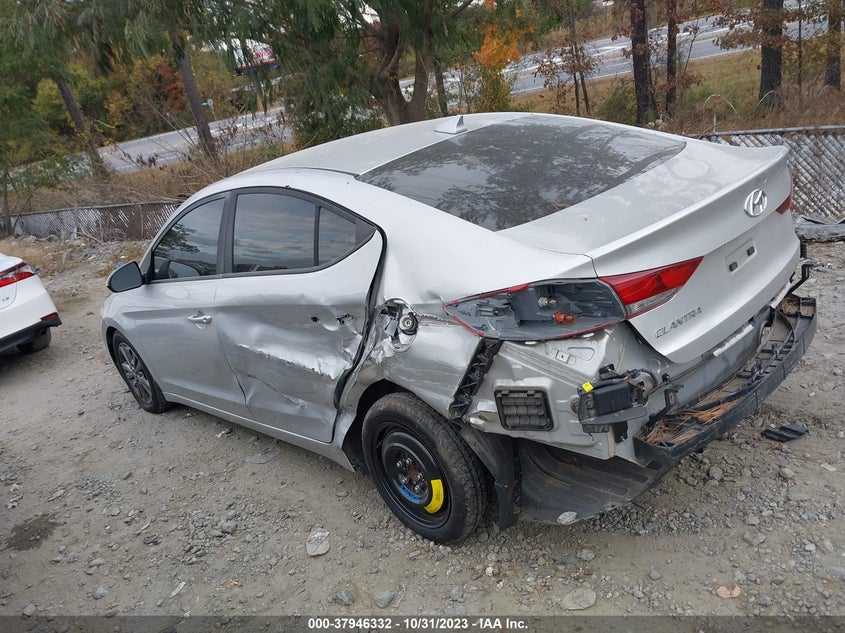 VIN 5NPD84LF6JH378569 2018 HYUNDAI ELANTRA SEL/VALUE/LIMITED