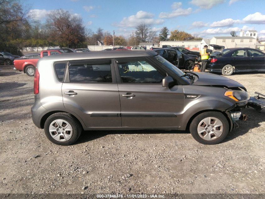 2013 KIA SOUL BASE - KNDJT2A59D7615645