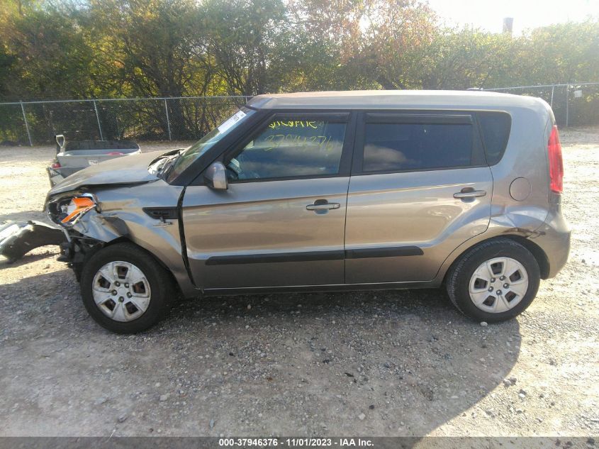 2013 KIA SOUL BASE - KNDJT2A59D7615645