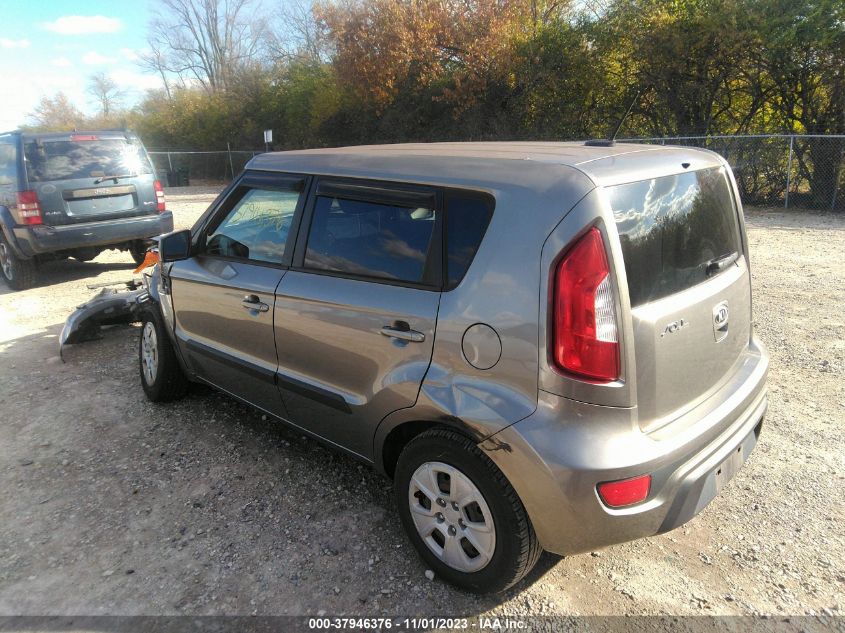 2013 KIA SOUL BASE - KNDJT2A59D7615645