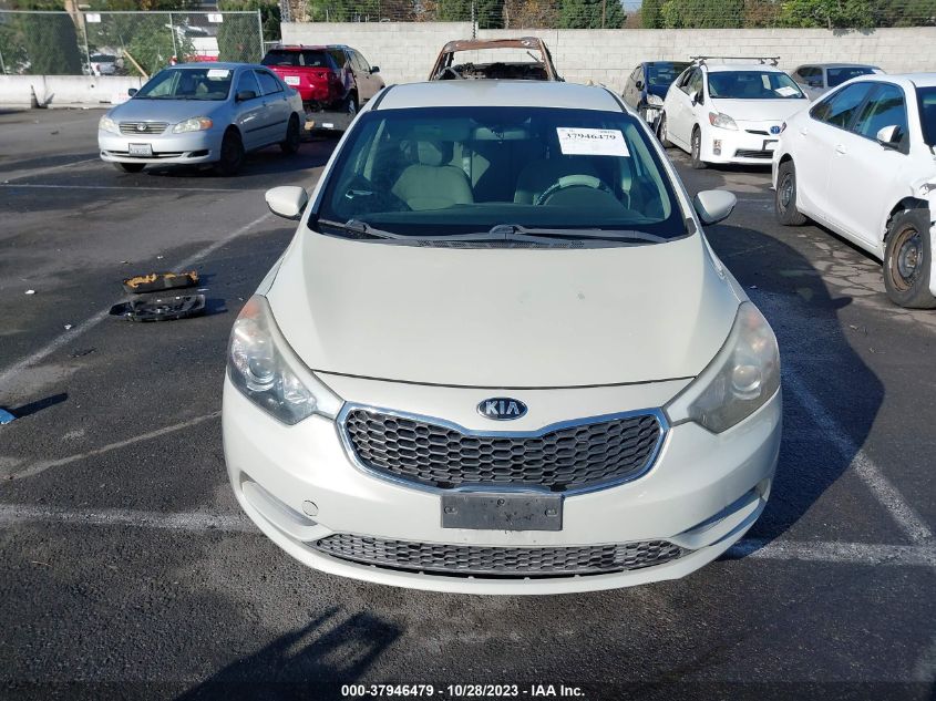 2015 KIA FORTE LX - KNAFK4A60F5416461