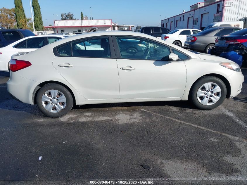 2015 KIA FORTE LX - KNAFK4A60F5416461