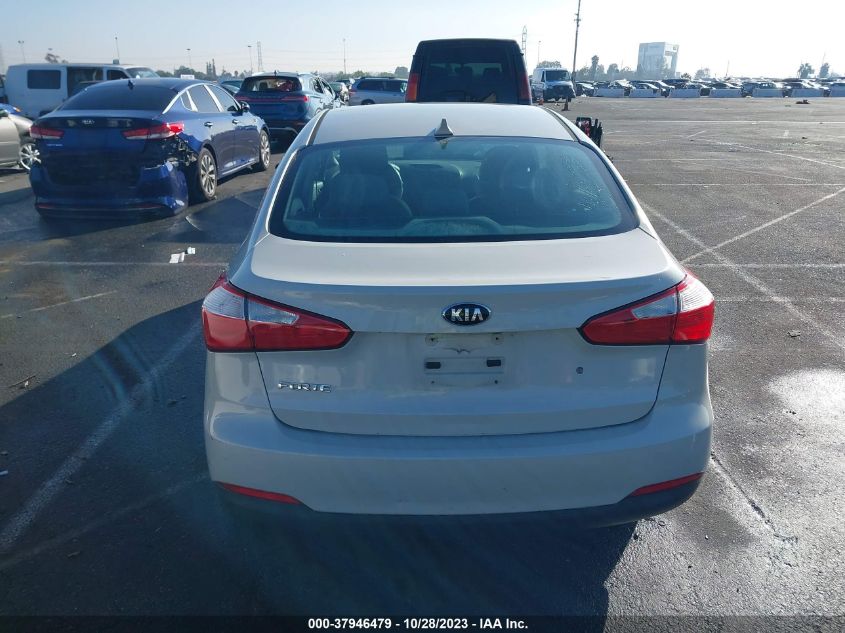 2015 KIA FORTE LX - KNAFK4A60F5416461