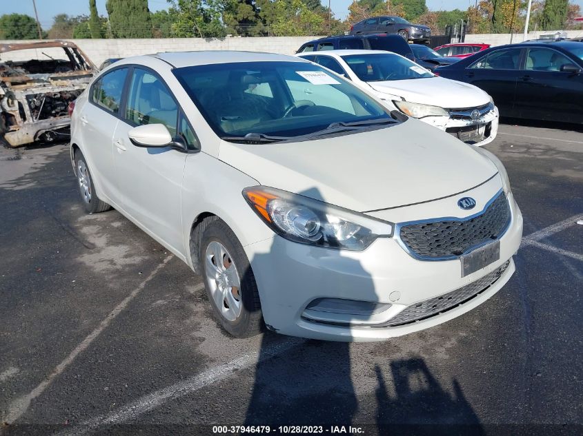 2015 KIA FORTE LX - KNAFK4A60F5416461