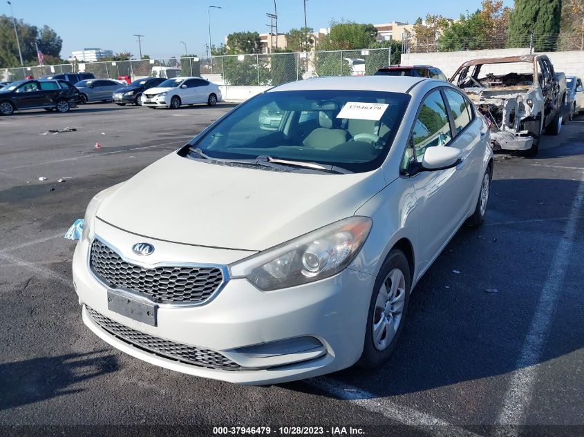 2015 KIA FORTE LX - KNAFK4A60F5416461