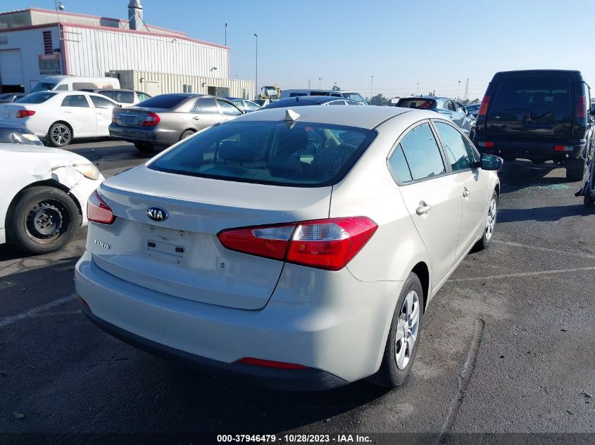 2015 KIA FORTE LX - KNAFK4A60F5416461