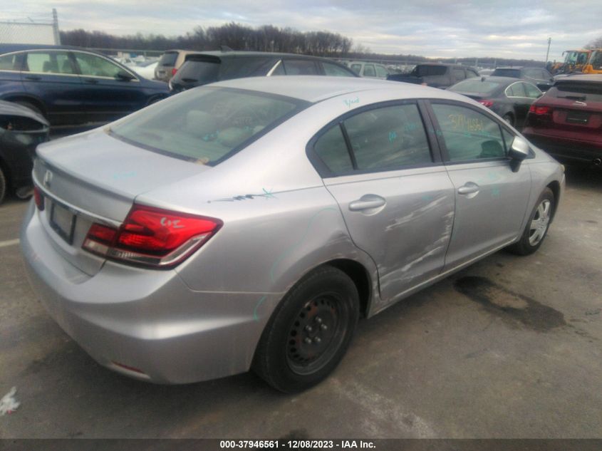 2013 HONDA CIVIC LX - 19XFB2F52DE010951
