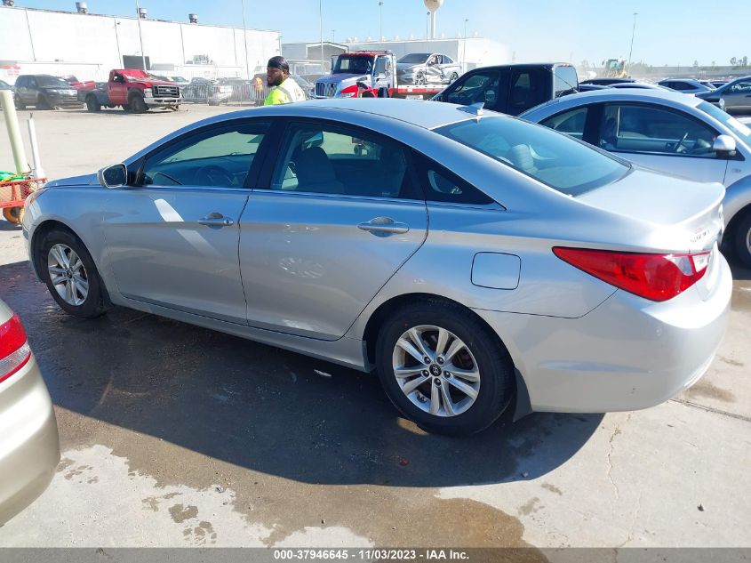 2013 HYUNDAI SONATA GLS - 5NPEB4AC7DH593395