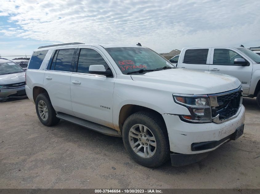 2015 CHEVROLET TAHOE LT - 1GNSCBKC1FR301780