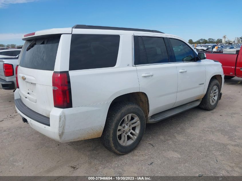 2015 CHEVROLET TAHOE LT - 1GNSCBKC1FR301780