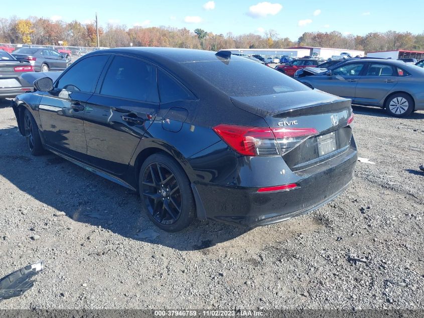 2022 HONDA CIVIC SPORT - 2HGFE2F58NH508134