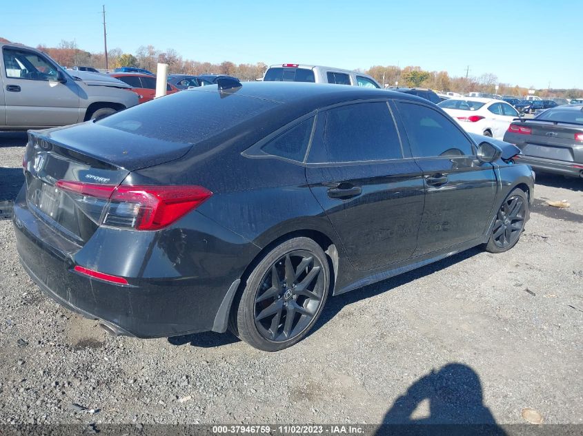 2022 HONDA CIVIC SPORT - 2HGFE2F58NH508134