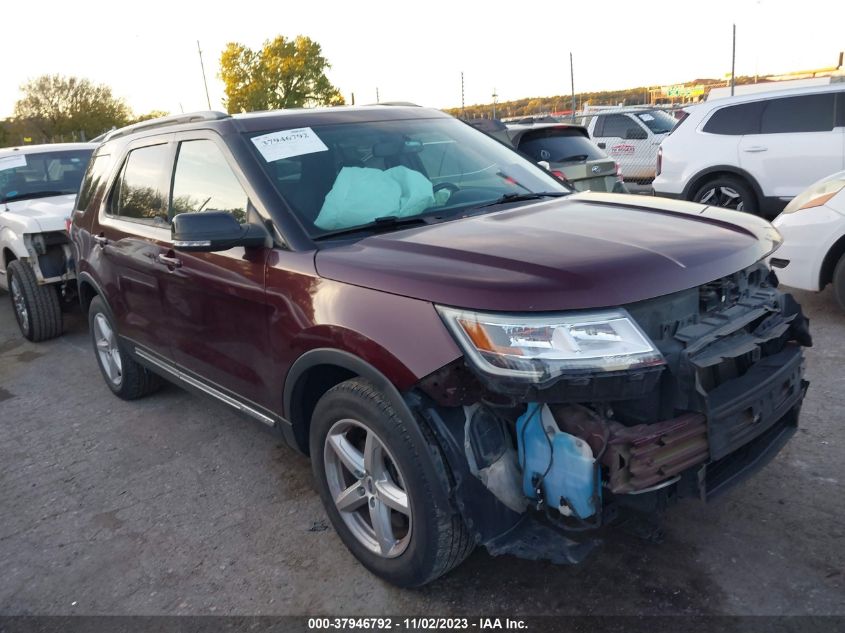 2018 FORD EXPLORER XLT - 1FM5K7D82JGB54075