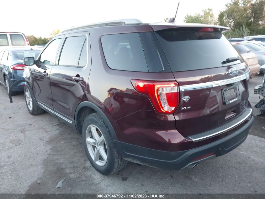 2018 FORD EXPLORER XLT - 1FM5K7D82JGB54075