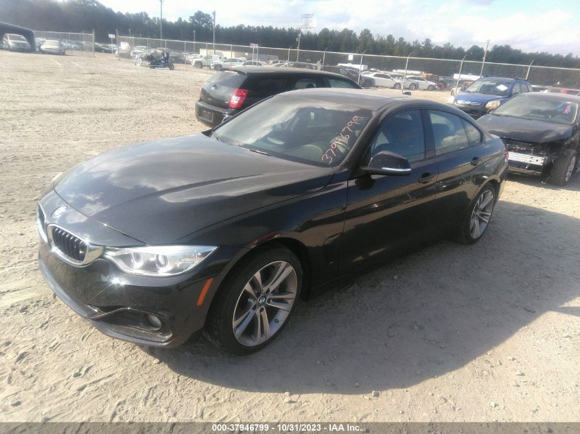 2015 BMW 435I GRAN COUPE WBA4B1C57FD955451