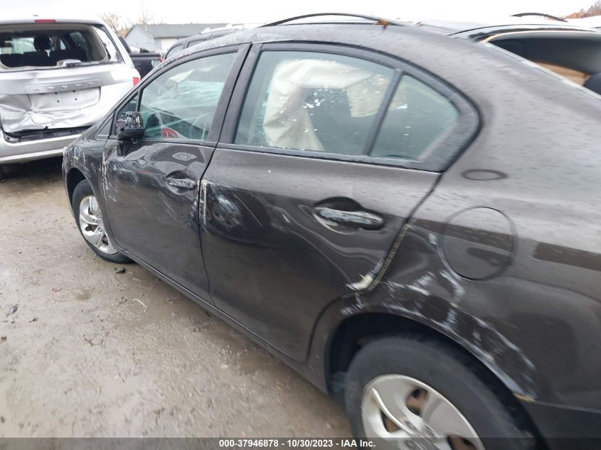 2014 HONDA CIVIC LX - 2HGFB2F50EH547132