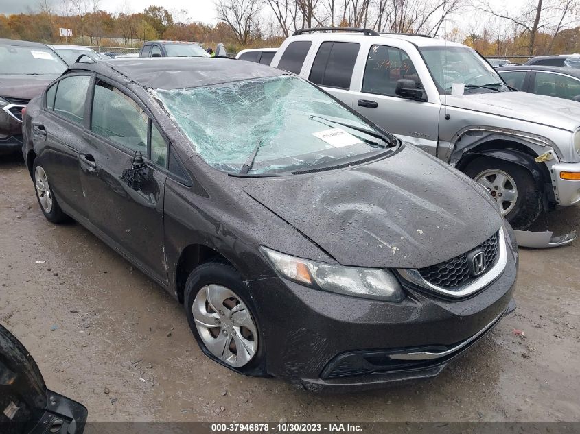 2014 HONDA CIVIC LX - 2HGFB2F50EH547132