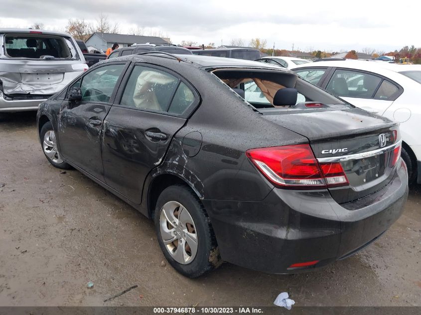 2014 HONDA CIVIC LX - 2HGFB2F50EH547132