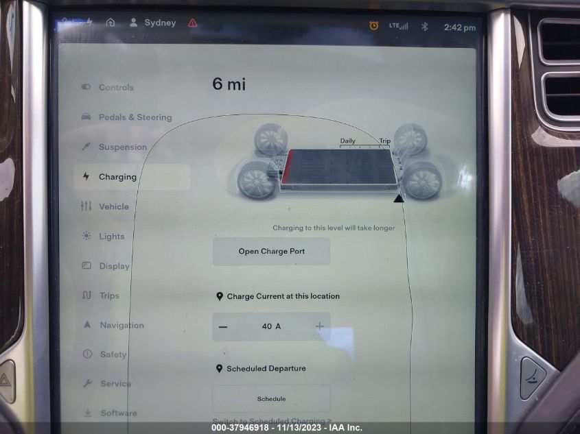 2013 TESLA MODEL S - 5YJSA1CN5DFP21568
