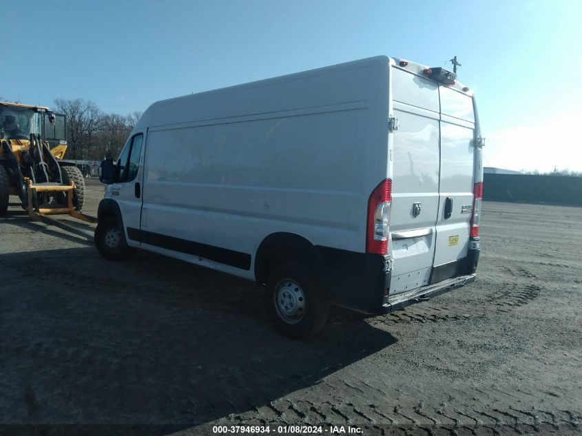 2019 RAM PROMASTER 2500 HIGH ROOF 159" WB 3C6TRVDG6KE557410