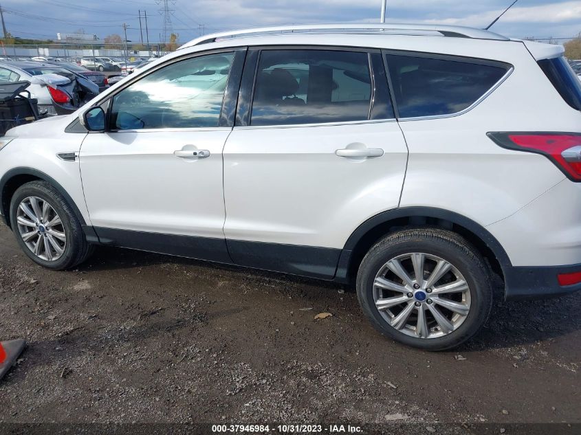 2017 FORD ESCAPE TITANIUM - 1FMCU9JD1HUB51047